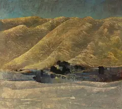 Lawrence M. Daws, Big Dune, 1985-86, Oil on Linen
