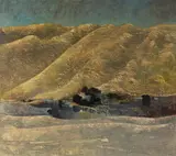 Lawrence M. Daws, Big Dune, 1985-86, Oil on Linen