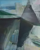 Jasper Legge, Prism Landscape, 2004, Enamel on Canvas