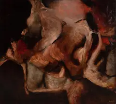 Todd Hunter, Doc, 1996, Oil on Board