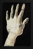 Charles Blackman, Left Hand Study, 1953, Ink & Pastel