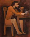 Bill Coleman, Figure at Table