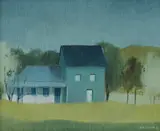 Dorothy Atkins, Mandurama Barn - Cowra Road, Oil on Board