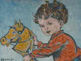David Bromley, Boy with Hobby Horse