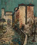 George Lawrence, Porta San Giovanni, San Gimignano