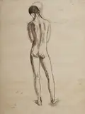 Justin O'Brien, Standing Nude