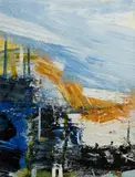 Ann Thomson, Trace IV, 2002, Oil on Canvas