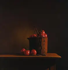 Steve Harris, Interior - Truss Tomatoes, Acrylic on Canvas