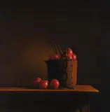 Steve Harris, Interior - Truss Tomatoes, Acrylic on Canvas
