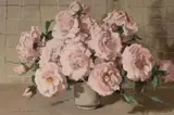 Alan Douglas Baker, Pink Roses Still Life