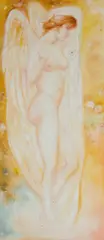 Barry Otto, Standing Angel, 2007, Oil on Canvas
