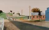 Richard Maurovic, Geurie (NSW), 1997, W/Clr & Gouache