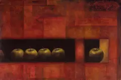 Nona Burden, Apertio 64, 2004, Oil on Canvas