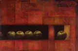 Nona Burden, Apertio 64, 2004, Oil on Canvas