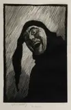 Lionel Lindsay, The Jester [Self Portrait]