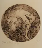 David Boyd, Etching C, 1976, Etching 2/25