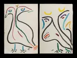 Malcolm de Chazal, (2), Gouache (2)