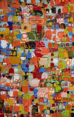 Naomi Hobson, Wild Seeds, 2014, Acrylic on Linen