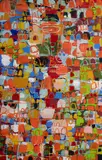 Naomi Hobson, Wild Seeds, 2014, Acrylic on Linen