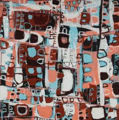 Naomi Hobson, Emily Creek, 2014, Acrylic on Linen
