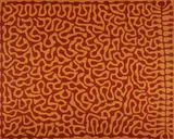 Mitjili Naparrula, Watiya Tjuta at Uwaiki, 2000, Acrylic on Linen