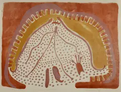Paddy Carlton, Jimilwiring Lightning, 1994, Lithograph 20/20 (PM4)