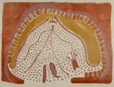 Paddy Carlton, Jimilwiring Lightning, 1994, Lithograph 20/20 (PM4)