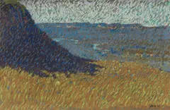 Daniel Pata, Burragorang Valley, 1985, Pastel