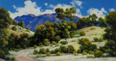 Michael John Taylor, Flinders View, Oil on Board
