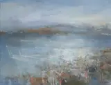 Susan Sheridan, Harbour Light, Oil on Canvas