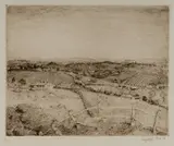 Lloyd Rees, North Western Tasmania, 1977, Soft Ground Etching A/P