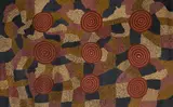 Two Bob Tjungurrayi, Untitled, 1984, Acrylic on Linen