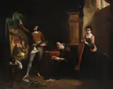 Richard Redgrave, Quentin Matsys, the Blacksmith of Antwerp, 1839, Oil on Canvas