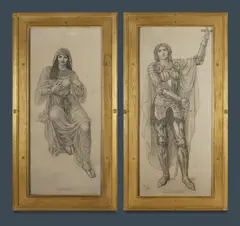 Henry Holiday, (2), Pencil (2)