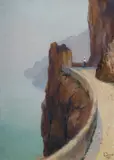 Soter Jaxa-Malachowski, Isle of Capri, 1923, Gouache