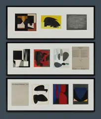 Octal by Victor Vasarely, 1972, Chromolithograph (9) 399/850, offered Oct 2021