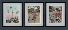 (3) by Peter Blake, S/Print 11/100 (3), offered Oct 2021
