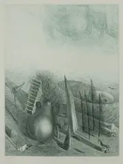 Petr Herel, Key To Open Not To Lock, 1989, Etching with Aquatint 18/30