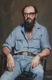 Graeme Inson, Tony Morphett, 1972, Oil on Canvas on Board