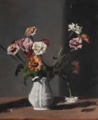 Ivy Shore, Still Life, Oil on Board