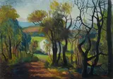 George Duncan, French's Forest Vista, Oil on Canvas