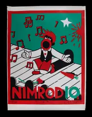 Nimrod 10 by Martin Sharp, 1982, S/Print 481/1000, sold Sep 2021
