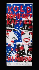 Kold Kamfert Kaffee, Nimrod by Martin Sharp, 1985, S/Print 481/1000, offered Sep 2021