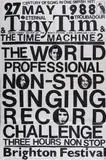 Martin Sharp, Tiny Tim & the Time Machine 2 - The World Professional non-stop singing Record Challenge
