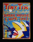 Martin Sharp, Tiny Tim, Eternal Troubadour, Opera House, 5 Sept 1982