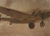 Arthur Murch, WWII Plane, Darwin, 1942, Oil on Canvas