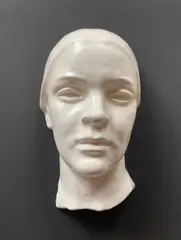 Arthur Murch, Lily, Glazed Earthenware Wall Sculpture 1/10