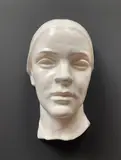 Arthur Murch, Lily, Glazed Earthenware Wall Sculpture 1/10