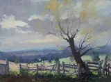 Early Winter, Seven Hills by Allan Waite, Oil on Canvas on Board, sold Sep 2021
