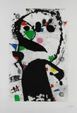 Joan Miró, Maitre A Bord (Master on Board)' from 'The People of the Sea' series, 1981, Authenticated & signed in pencil by Emilio F. Miro verso